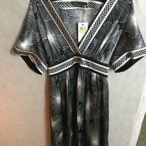 BCBG Black Combo Dress in Size M